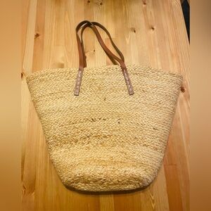 Mango Straw Bag.